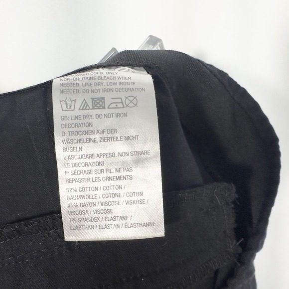 Isaac Mizrahi LIVE! Size 14P Pants Black Pearl Beaded Dress Pants Trousers‎ 1026 - Picture 11 of 11